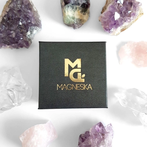 Naszyjnik peridot gwiazdka na srebrnym łańcuszku stal chirurgiczna Sparkles olivine